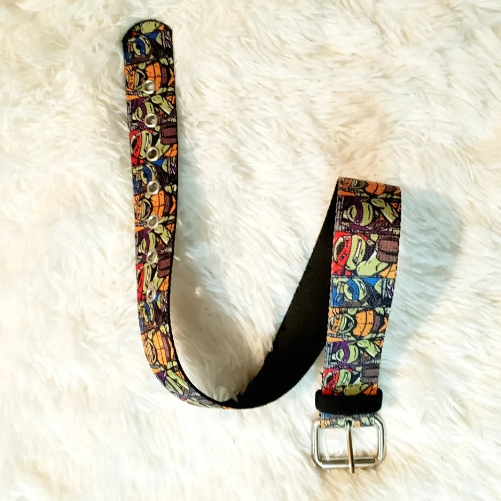Teenage Mutant Ninja Turtles TMNT Boys Adjustable Canvas Belt Size: 28